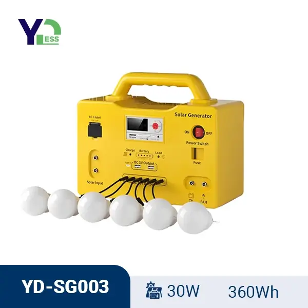 360Wh Solar Generator System
