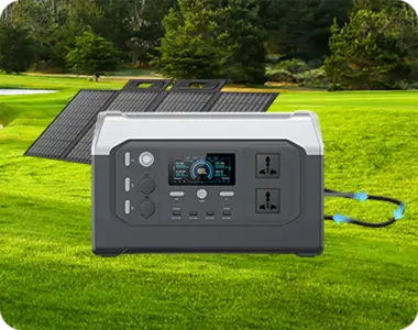XP1000 Portable Power Bank Solar Charging