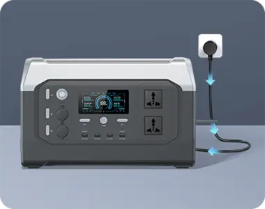 XP1000 Portable Power Bank Mains Charging