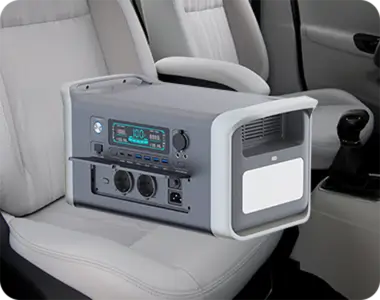 AP1000 1800w Portable Power Station Car Charging