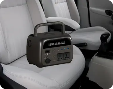 AP300 500w Portable Power Station Car Charging