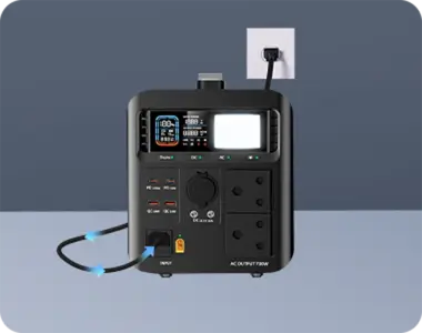 700w Portable Power Station Municipal power charging