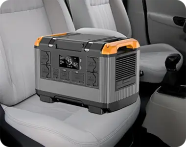 Portable Power Station with AC Outlet Car charging