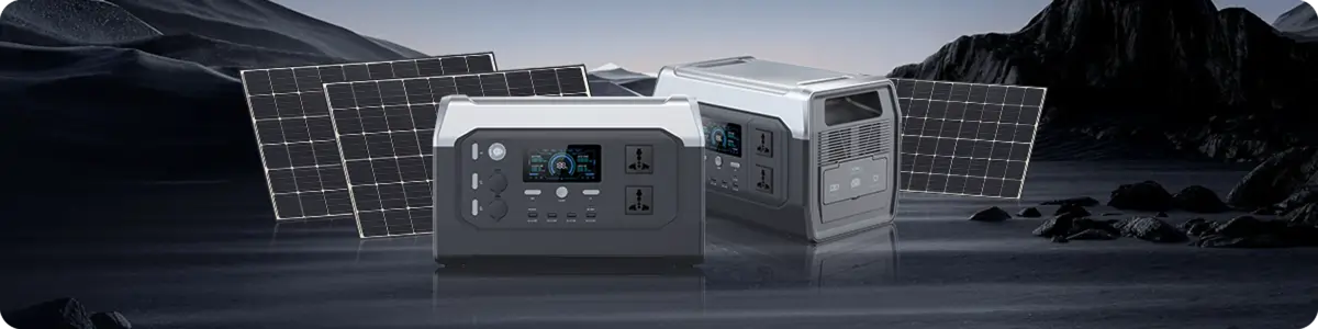 Solar mobile power supply display picture