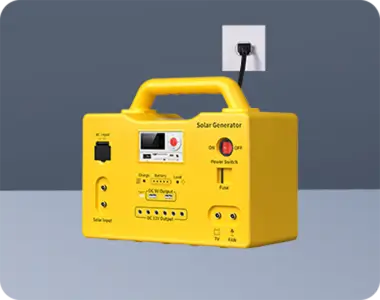 360Wh Solar Generator System Municipal power charging