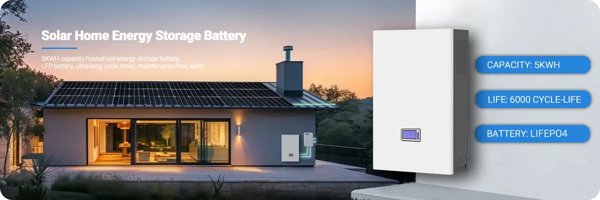 Battery Storage at Home Product Display