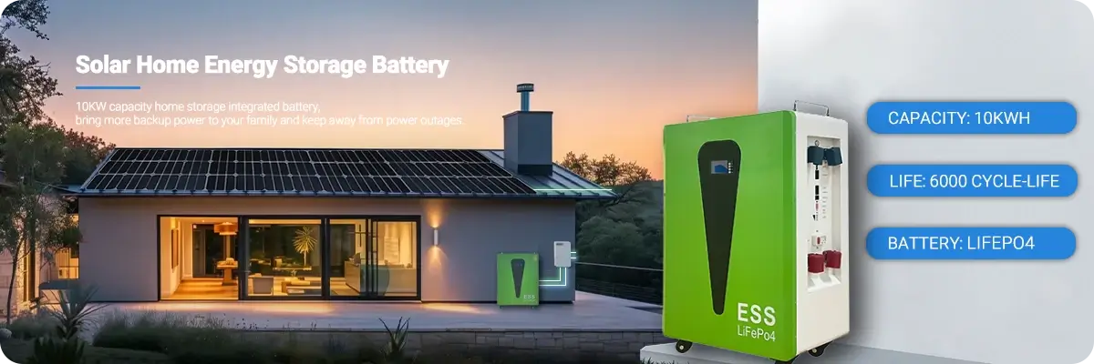 51.2V 200Ah Household Battery with Roller Application Showcase