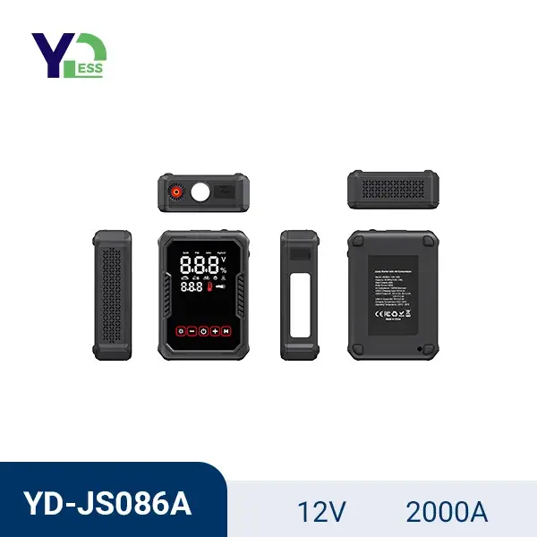 Car Tire Pump and Jump Starter