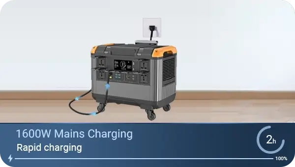 OEM-ready YD-T30 power station - fast 3000W AC charging for suppliers