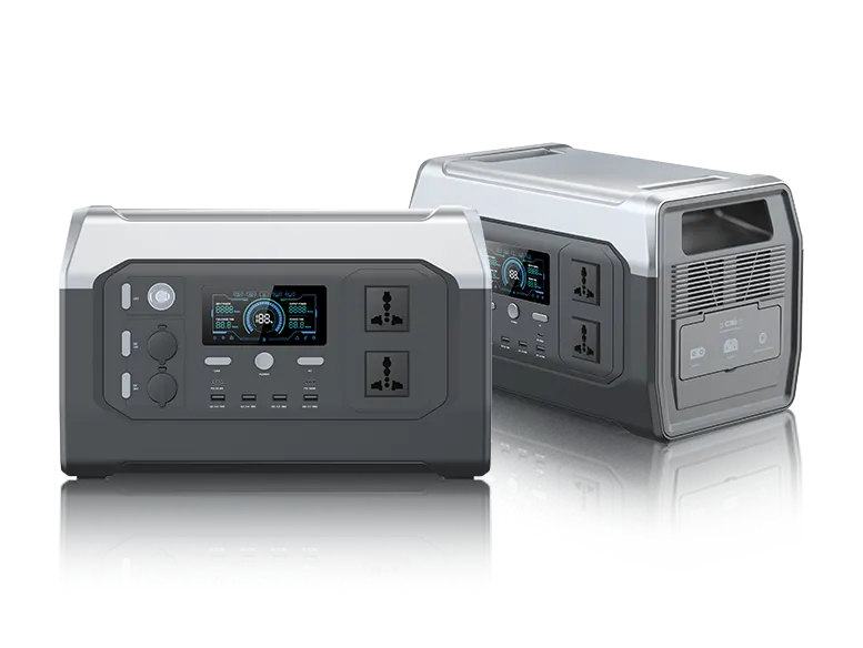 YD-XP1000 1000W portable power station display